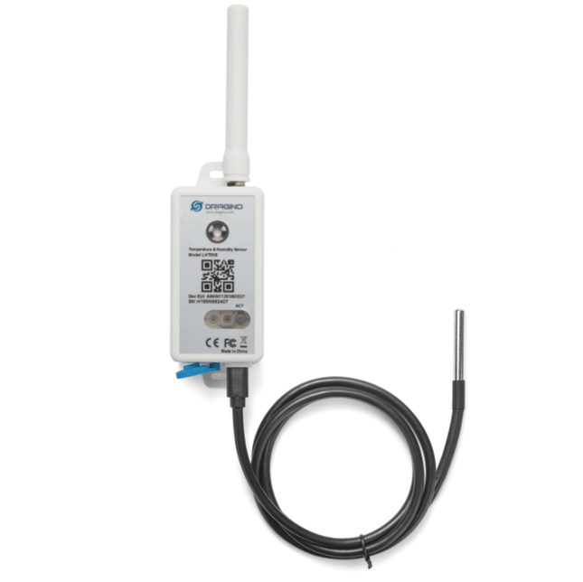 Dragino LoRaWAN LHT65S-NE117 LoRaWAN Temperature and Humidity Sensor NIST Traceability