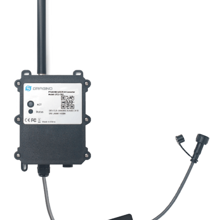 Dragino LoRaWAN LTC1-LB2 LoRaWAN Replaceable 19000mAh Battery LTC1 PT100 Temperature Probe Transmitter Waterproof Battery-Powered