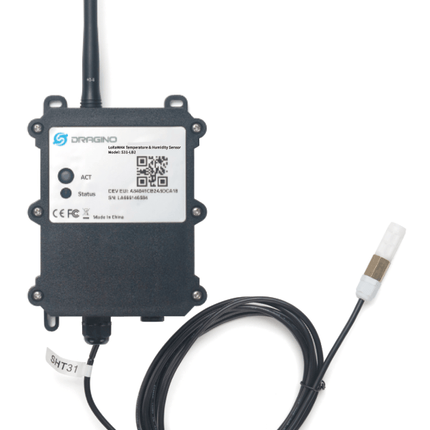 Dragino LoRaWAN S31-LB2 with Replaceable 19000mAh Battery S31 LoRaWAN Waterproof Temperature and Humidity Sensor