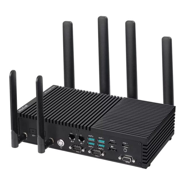 ASUS IoT PE2100U Edge AI Fanless Industrial PC Intel Core