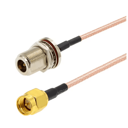 IOT Store Antenna 50 cm SMA Male to N Female RG178 Pigtail Cable