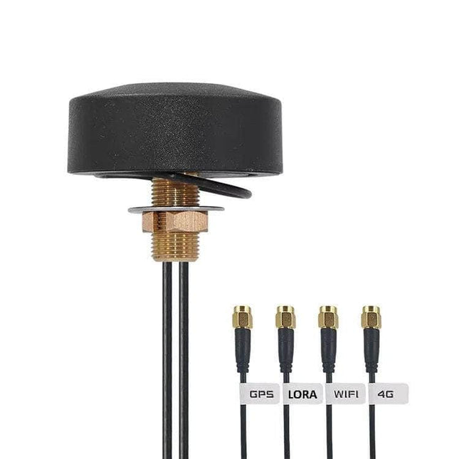 IOT Store Antenna Combo WiFi 4G 5G Antenna Cabinet Mount 2.4GHz 5GHz 698-3800MHz SMA-Male 1m 5dBi