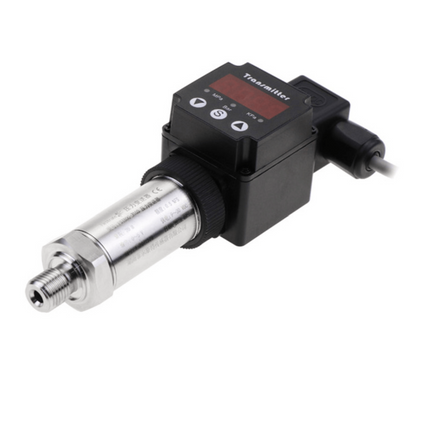 IQFLOW IOT Sensors IQPT-GA25-S; General -1~25 Bar; 4mA ~ 20mA; G1/4 A Pin; 2M cable IQPT-S Industrial Pressure Transmitter Digital Display Sensor