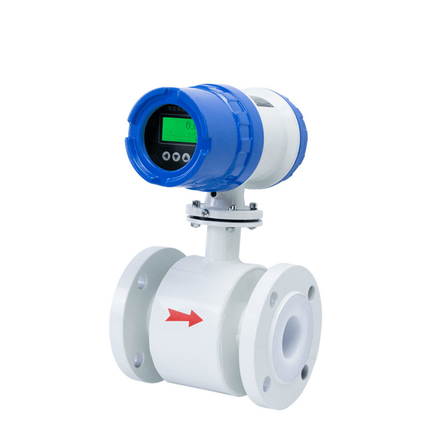 IQFLOW Water Flow IQFM-EM Intelligent Electromagnetic Flow Meter Sensor DN15+ 4-20mA RS485