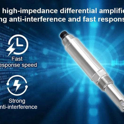 IQFLOW Water Quality IQORP+ Industrial ORP Sensor 4-20mA + Modbus RS485 5m Cable Auto Temp Compensation