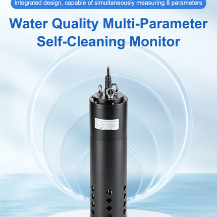 IQFLOW Water Quality IQWQ-7M Industrial Water Quality Multi-Parameter 7-in-1 Self-Cleaning Combo Sensor Modbus RS485