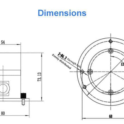 IQFLOW Weather Sensor IQPAR Industrial Photosynthetically Active Radiation Sensor 4-20mA and RS485