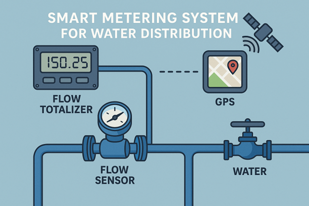 IQFLOW Wireless Monitoring Solution IQFLOW Wireless Water Metering Monitoring LoRaWAN Sensor Solution Kit