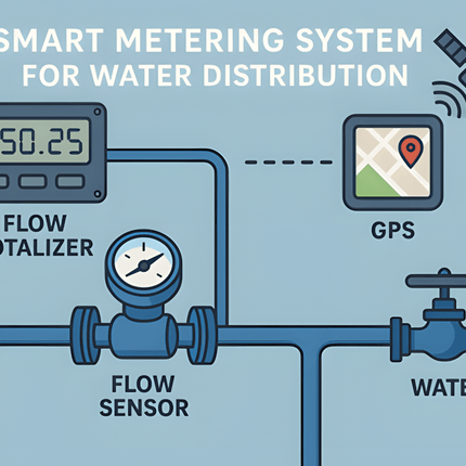 IQFLOW Wireless Monitoring Solution IQFLOW Wireless Water Metering Monitoring LoRaWAN Sensor Solution Kit