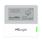 IQFLOW Wireless Monitoring Solution Milesight AM103 TH and CO2 Sensor (with Screen) IQFLOW Wireless Air Quality Monitoring LoRaWAN Sensor Solution Kit