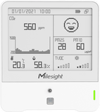 IQFLOW Wireless Monitoring Solution Milesight AM308 8x Sensor Combo (with Screen) IQFLOW Wireless Air Quality Monitoring LoRaWAN Sensor Solution Kit