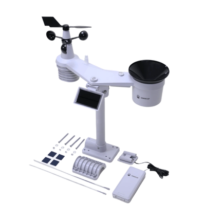 IQFLOW Wireless Monitoring Solution SenseCAP S2120 LoRaWAN Weather Station 8 sensors IQFLOW Wireless Weather Station Monitoring LoRaWAN Sensor Solution Kit
