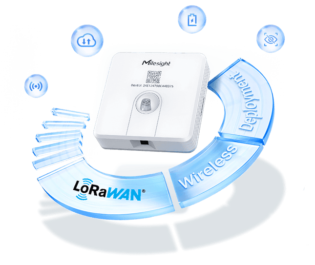 Milesight IOT (Ursalink) LoRaWAN LoRaWAN VS34X Desk Seat Sensor