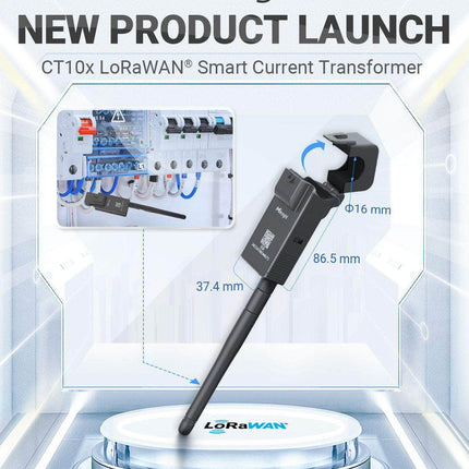 Milesight IOT (Ursalink) LoRaWAN Milesight CT10x LoRaWAN Smart Current Transformer Sensor Energy Meter