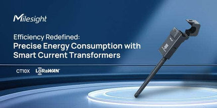 Milesight IOT (Ursalink) LoRaWAN Milesight CT10x LoRaWAN Smart Current Transformer Sensor Energy Meter