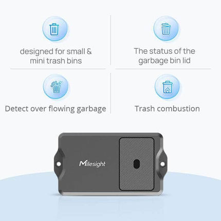 Milesight IOT (Ursalink) LoRaWAN Milesight EM400-TLD LoRaWAN ToF Laser Distance Level Bin Sensor