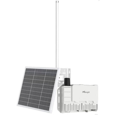 Milesight IOT (Ursalink) LoRaWAN Milesight SG50 Ultra Low Power Solar LoRaWAN Gateway 4G Built-in Battery IP67 and Accessories