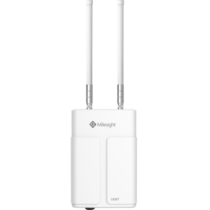 Milesight IOT (Ursalink) LoRaWAN Milesight UG67 Outdoor LoRaWAN Gateway, 8-CH WiFi GPS POE