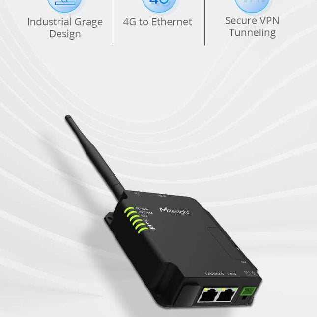 Milesight IOT (Ursalink) Modem-Router UR32L Milesight Lite Industrial Cellular 4G LTE Router