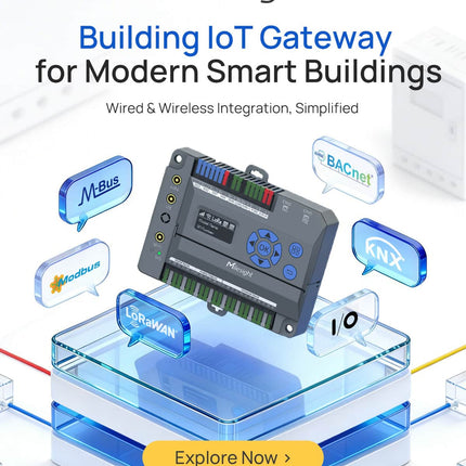 Milesight LoRaWAN Gateway Milesight EG71 Building BMS IoT LoRaWAN Gateway 4G