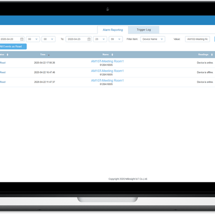 Milesight Sensor Milesight IoT Cloud Software Licence – Remote Monitoring & Control