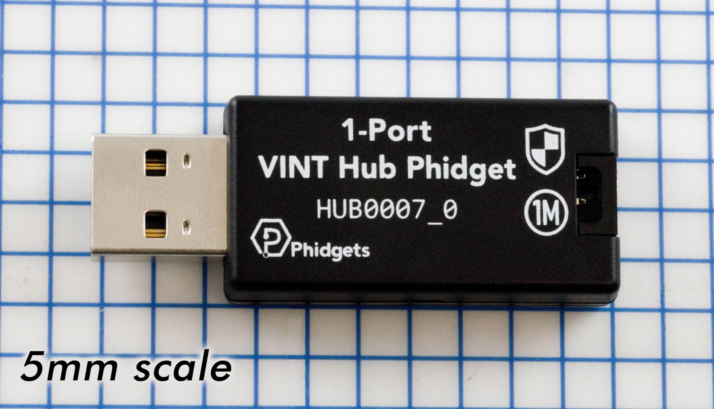 1-Port VINT Hub Phidget HUB0007 @ IoT Store - Phidgets – IOT Store