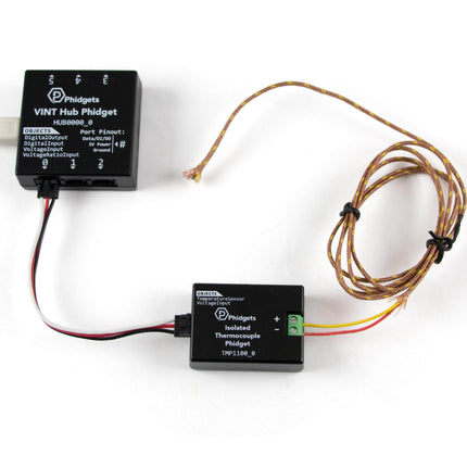 Phidgets Thermocouple K-Type Fiberglass Bead Probe Thermocouple TMP4104