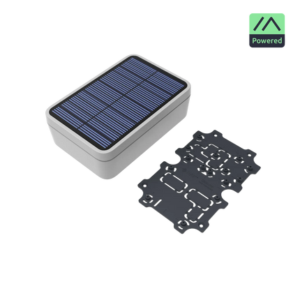 RAK Wireless Case - Enclosure 150x100x45mm WisMesh Unify Enclosure IP65 Enclosure Solar Panel for Meshtastic Device
