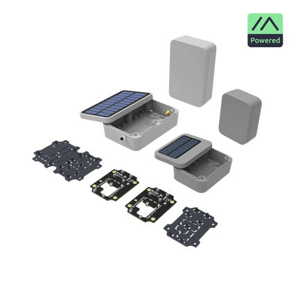 RAK Wireless Case - Enclosure WisMesh Unify Enclosure IP65 Enclosure Solar Panel for Meshtastic Device