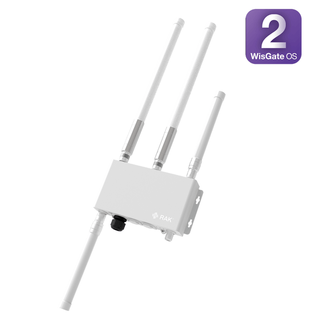 RAK Wireless Gateway RAK7240 Outdoor LoRaWAN LPWAN Gateway WisGate Edge Prime