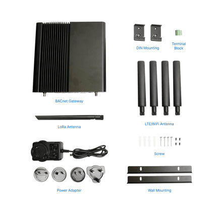 RAK Wireless Gateway RAK7437 Industrial BACnet Gateway for LoRaWAN BMS MQTT