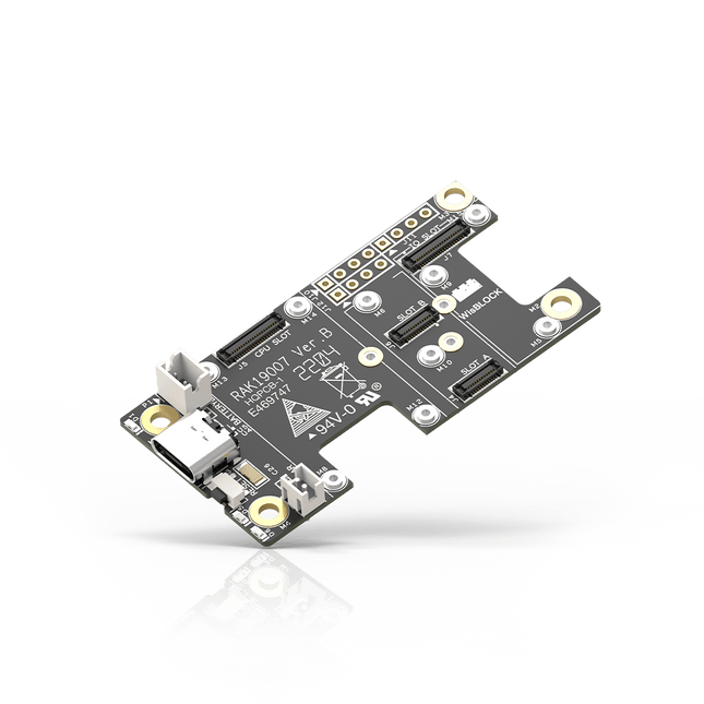 RAK Wireless Meshtastic WisBlock Base Board 2nd Gen RAK19007