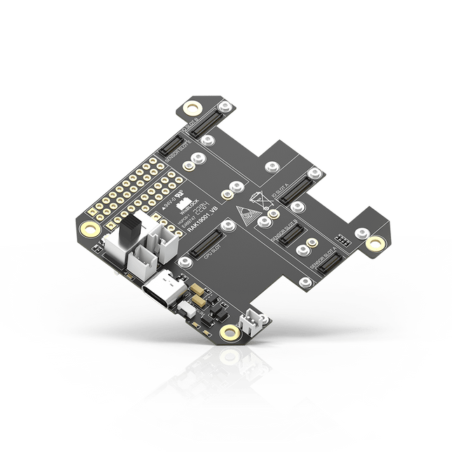 RAK Wireless Meshtastic WisBlock Dual IO Base Board RAK19001
