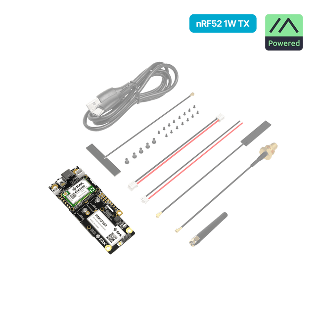 RAK Wireless Meshtastic WisMesh 1W Booster High-power Meshtastic Starter Kit for extended mesh range