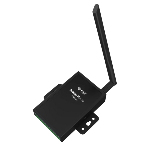 RAK Wireless Serial Comms RAK2461 WisNode Bridge Digital DI DO RS485 to LoRaWAN