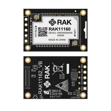RAK Wireless Wisblock RAK11162 STM32WLE5 for LoRaWAN + Espressif ESP32-C2 BLE and WiFi