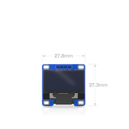 RAK Wireless Wisblock RAK1921 Wisblock OLED Display Solomon SSD1306