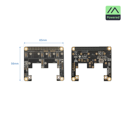 RAK Wireless Wisblock WisMesh Pi HAT RAK6421 Meshtastic Raspberry Pi