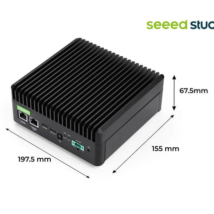 Seeed Studio Edge Gateway reComputer Industrial R2000 Raspberry Pi CM5 Edge AI/IOT Gateway Controller
