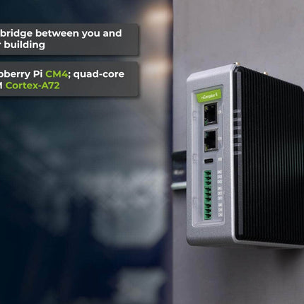 Seeed Studio Edge Gateway reComputer R1000 Raspberry Pi CM4 Edge IoT Gateway Controller
