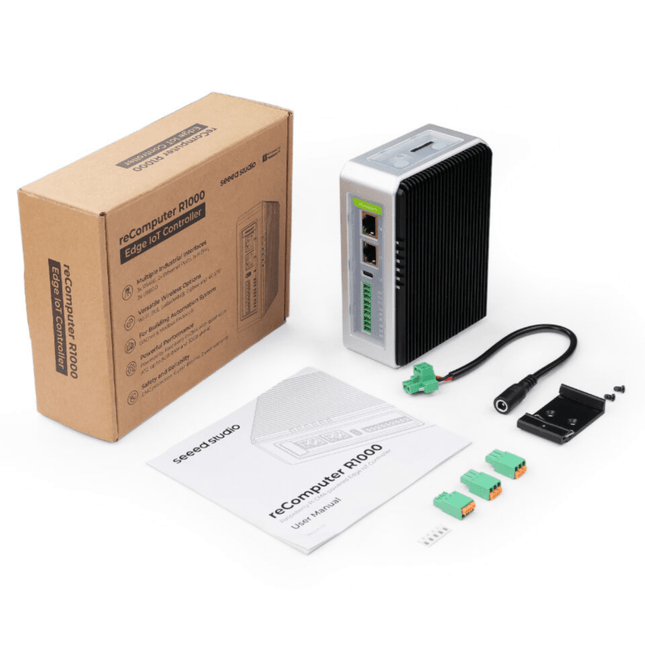 Seeed Studio Edge Gateway reComputer R1000 Raspberry Pi CM4 Edge IoT Gateway Controller