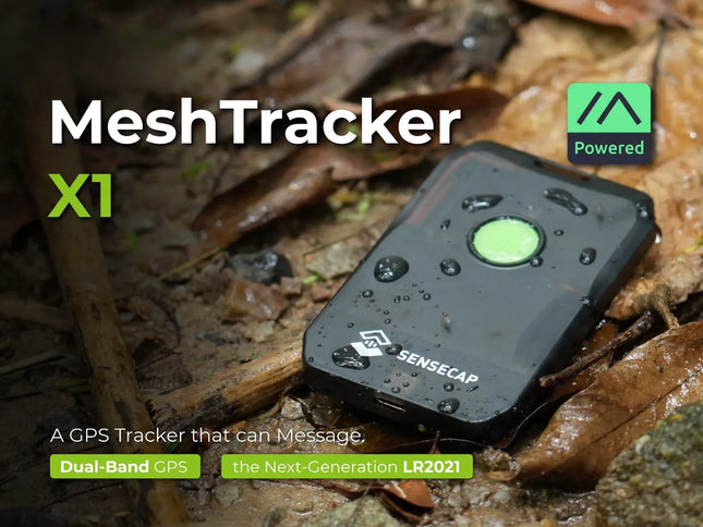 Seeed Studio Meshtastic SenseCAP MeshTracker X1 for Meshtastic, Reliable off-grid Communication