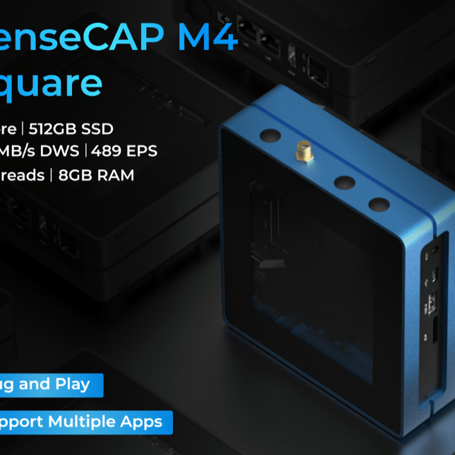 Seeed Studio Mini PC SenseCAP M4 Square - FluxNode