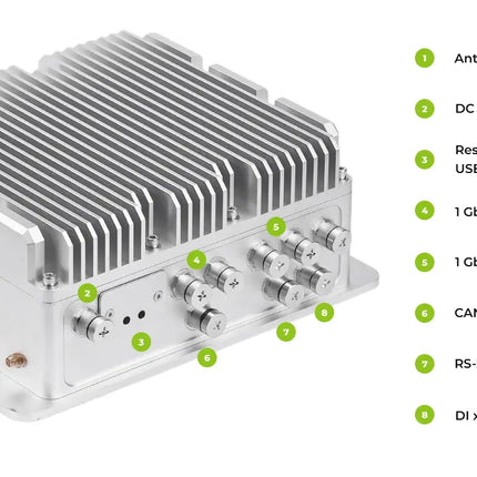 Seeed Studio Robotics reComputer Rugged J4012 Ruggedized IP66 Edge AI NVIDIA® Jetson Orin™ 16GB