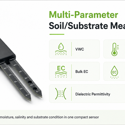 Seeed Studio Sensor RS485 Mini Soil Moisture, Temperature and EC Sensor Modbus RTU