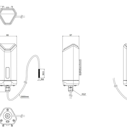 Seeed Studio Sensor SenseCAP S2107 LoRaWAN Temperature Sensor with PT1000