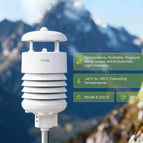 SenseCAP S600 6-in-1 Compact Weather Station RS485 to Cellular Kit
