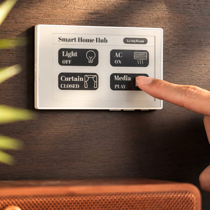 Seeed Studio Smart Displays reTerminal Sticky AI-powered magnetic ePaper display