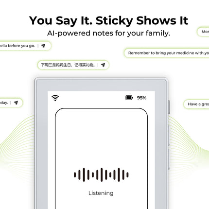 Seeed Studio Smart Displays reTerminal Sticky AI-powered magnetic ePaper display
