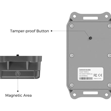 Seeed Studio Tracking Device SenseCAP Asset Tracker T2000 for Indoor and Outdoor Positioning GNSS